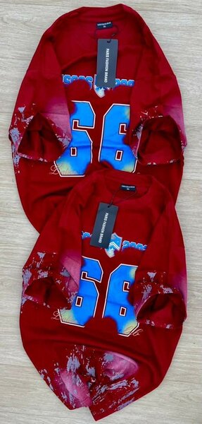 T-shirts rouges pour hommes