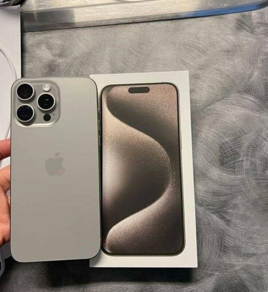 iPhone 15pro max opened box