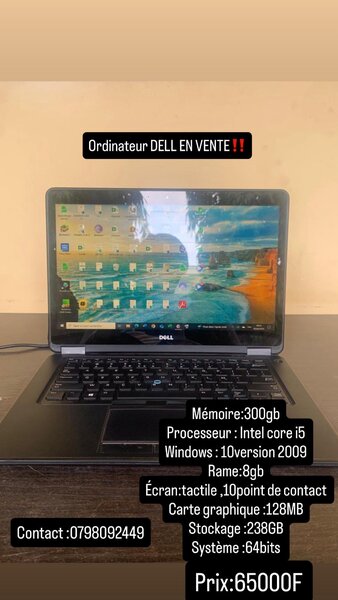 Ordinateur portable Dell performant