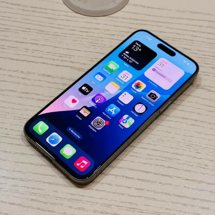 iPhone Blanc Moderne