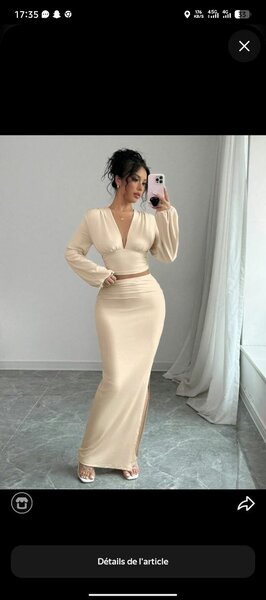 Robe Élégante en Mousseline