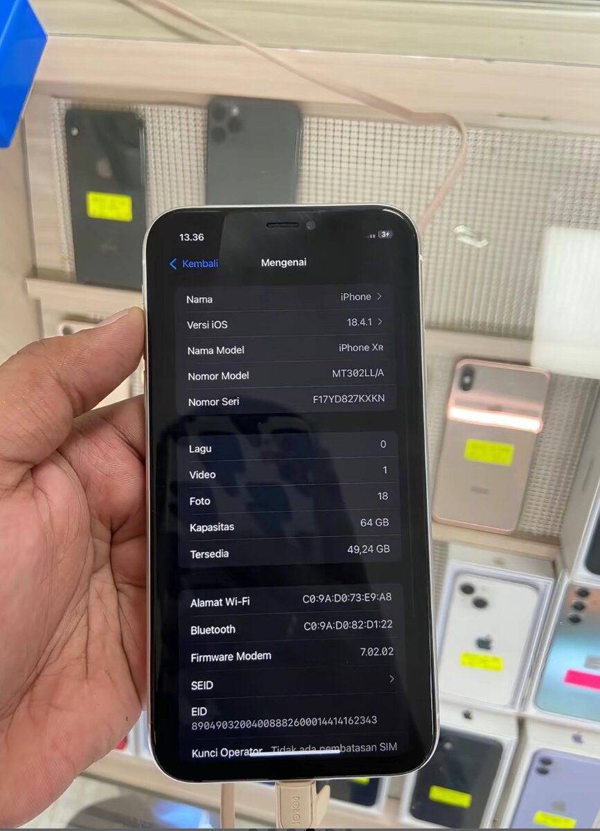iPhone Xr 64GB Noir