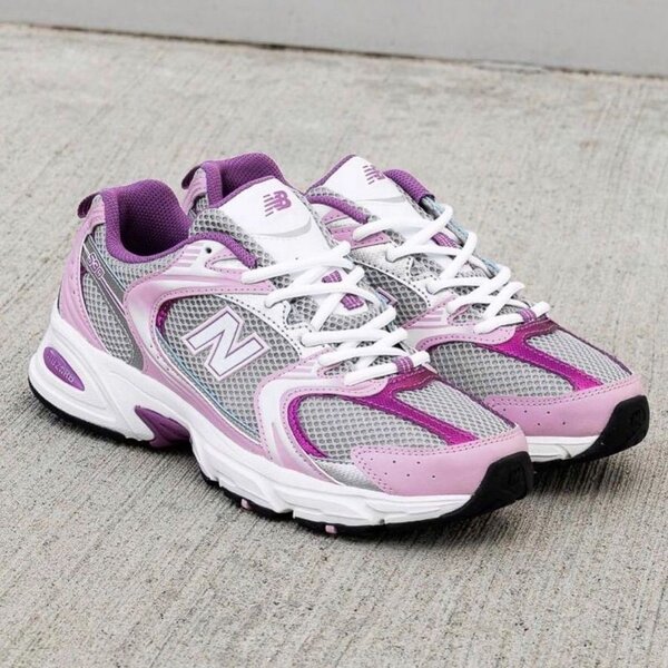 New balance 530 violet blanc