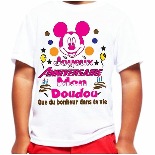 T-shirt Anniversaire Enfant