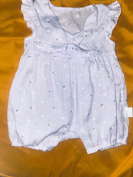 Barboteuse bébé en coton doux