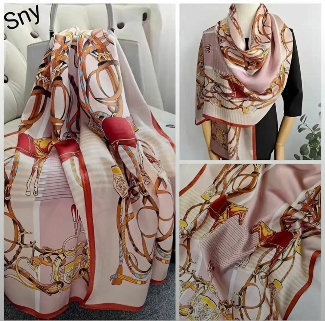 Écharpe en soie élégante PMXY