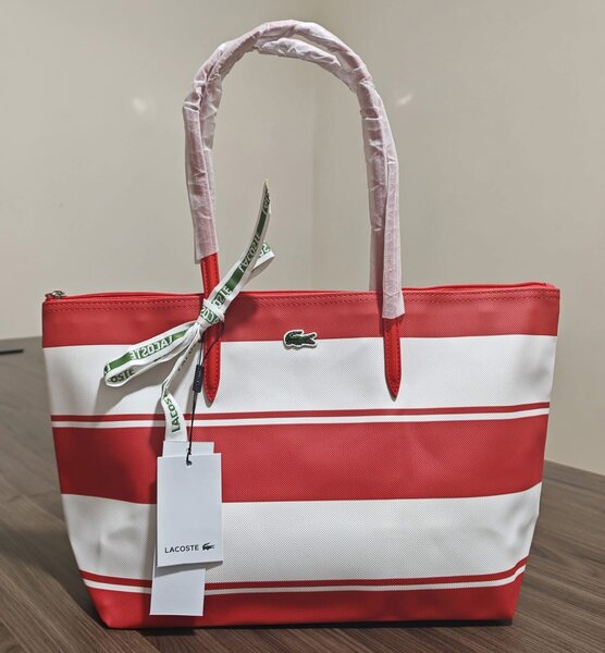 Sac cabas Lacoste en toile