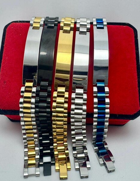 Bracelets en acier inoxydable