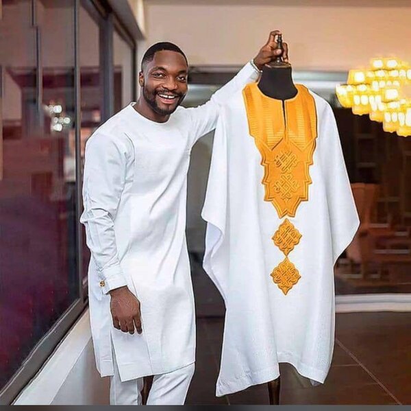 Boubou africain élégant