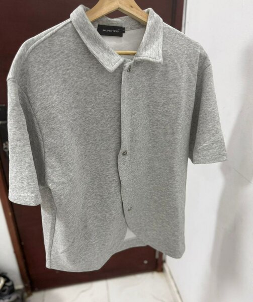 Polo grise pour homme