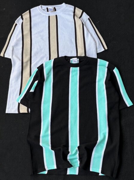 T-shirts vintage rayés