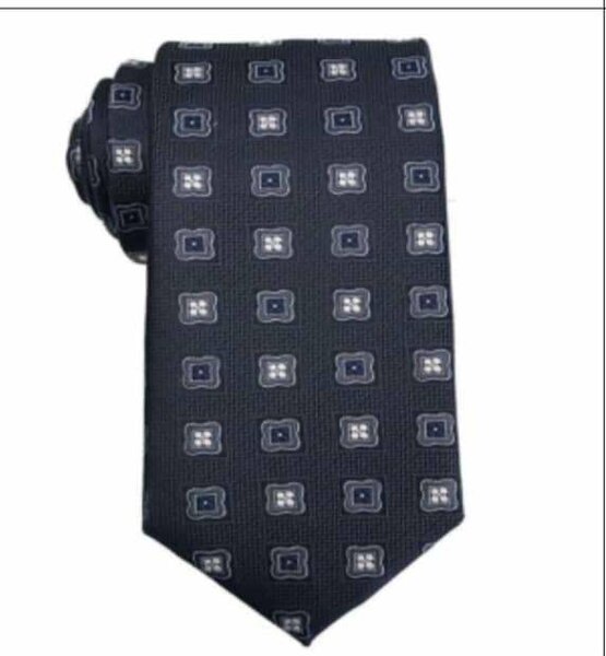 Cravate Élégante Motifs Géométriques