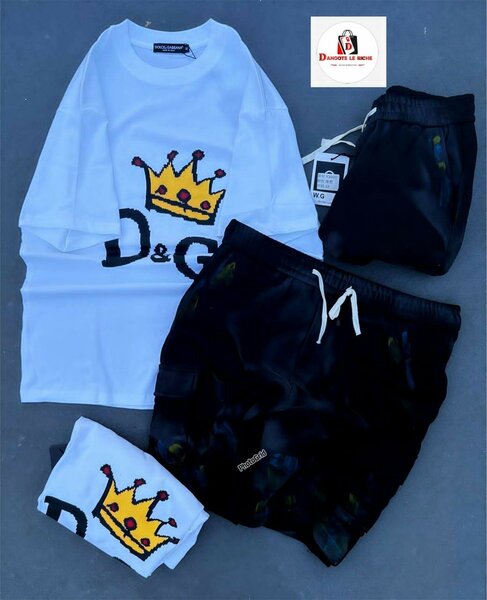 Ensemble t-shirt et short D&G