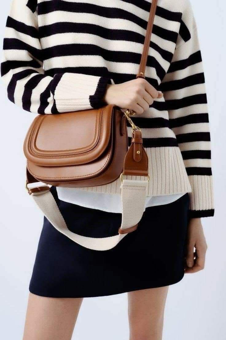 Sac à bandoulière en cuir élégant