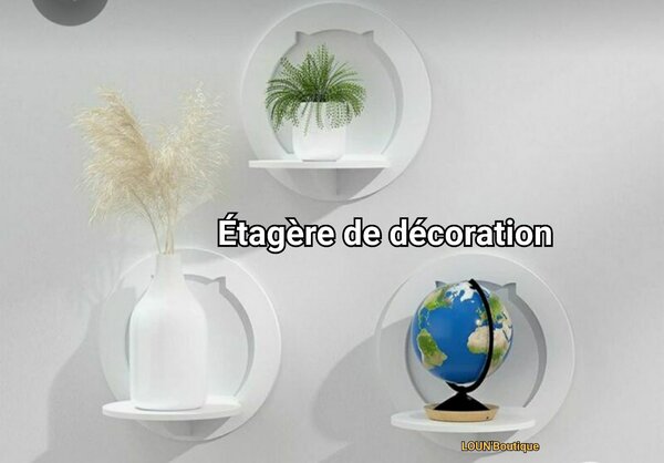 Etagere murale de decoration