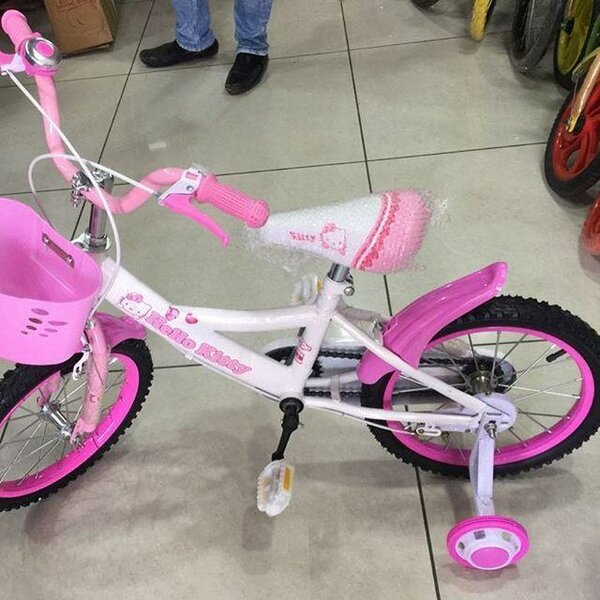 Vélo enfant rose "Kitty"