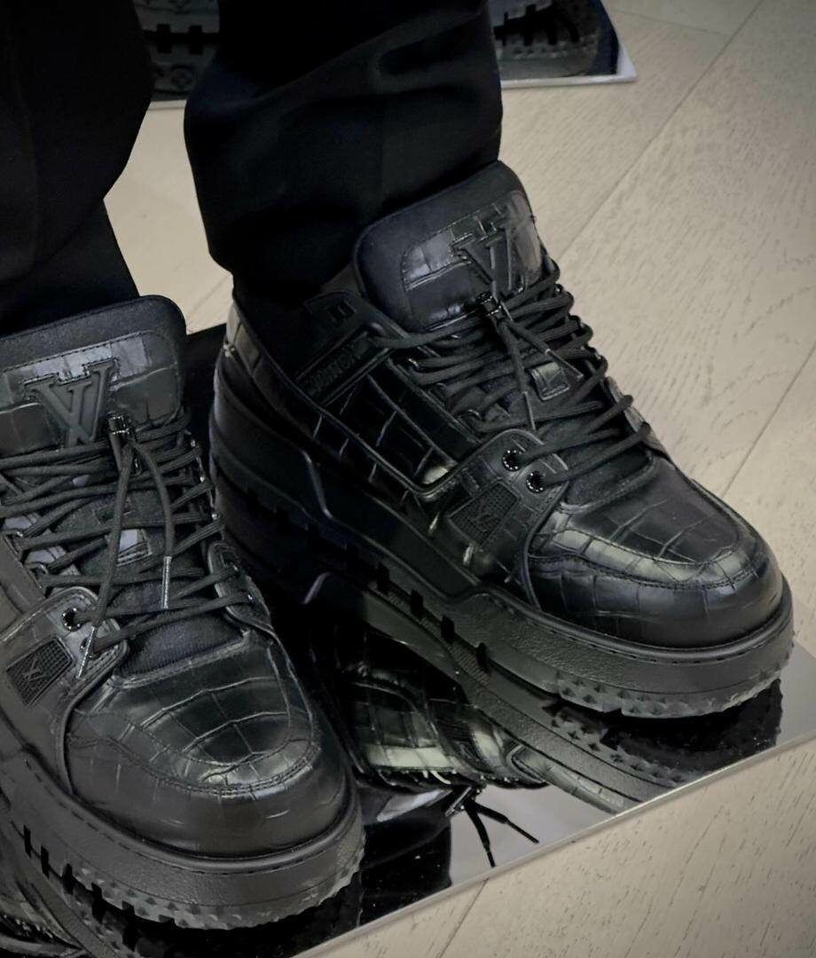 LV crocodile Luxe Homme