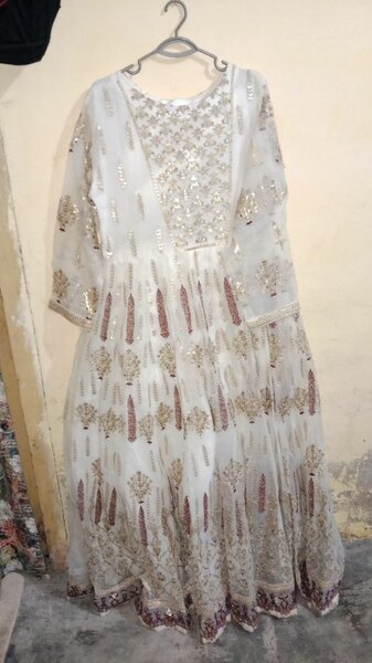 Nikkah Frock along with heavy flare