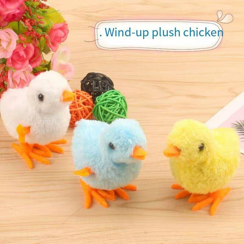 Poussins à Ressort en Peluche