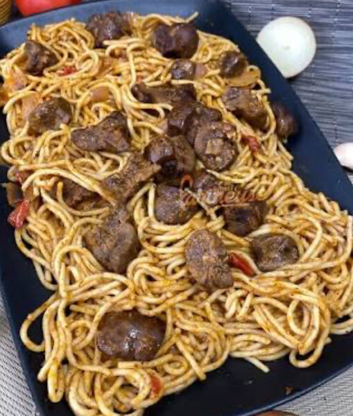 Spaghetti rognon Diallo