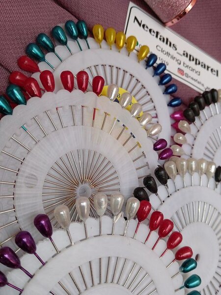 Épingles à Hijab Multicolores