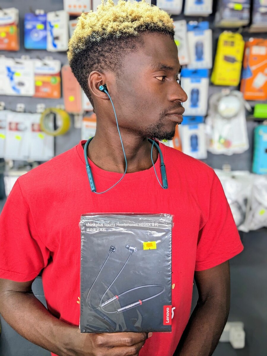 Lenovo HE05X Bluetooth Headphone Wireless HD AUDIO