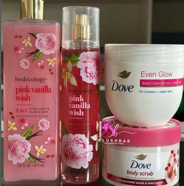 Pink Vanilla Wish Bodycology & Dove