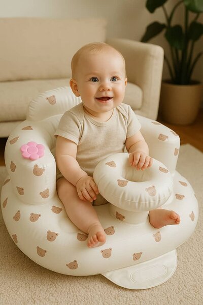 Chaise Bébé Gonflable Sécurisée