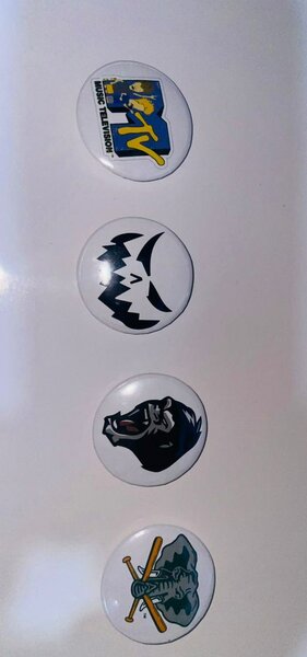 Ensemble de badges design unique