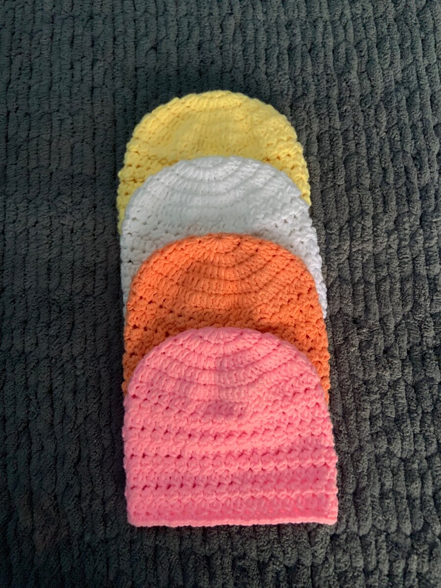 Crochet baby hat