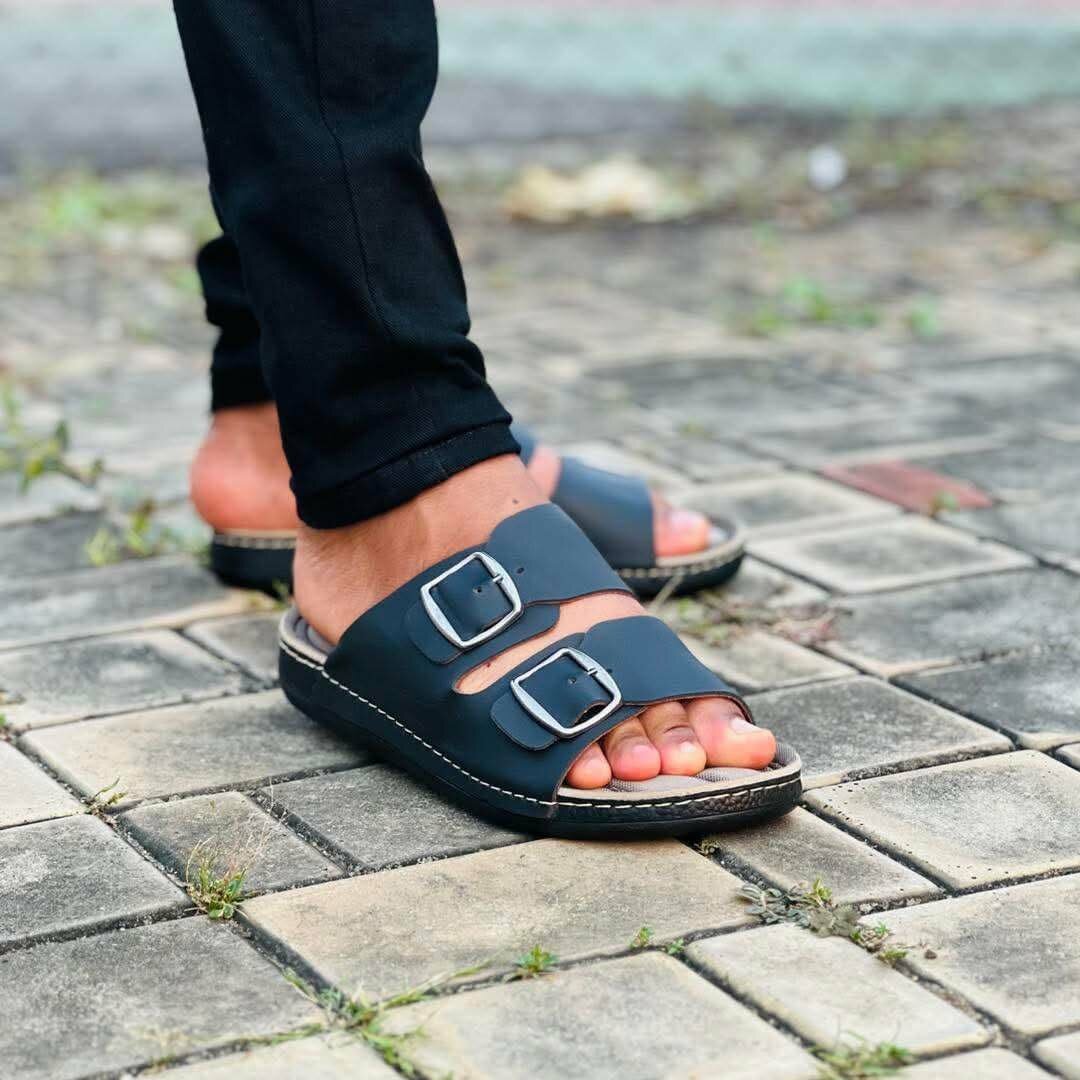 Sandales en cuir pour hommes