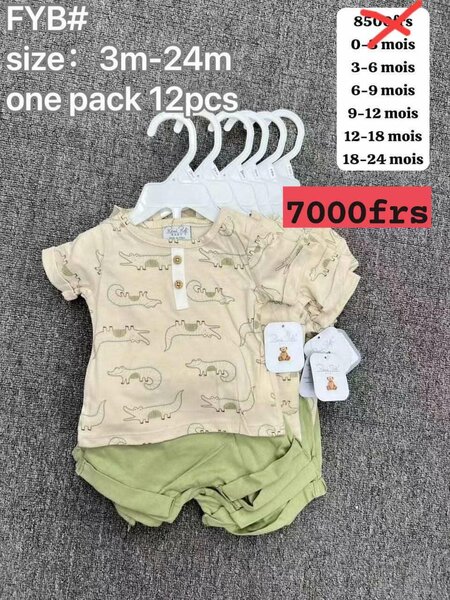 Complets 2 pieces pour garcons