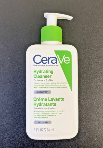 CeraVe hydrating cleanser for normal to dry skin