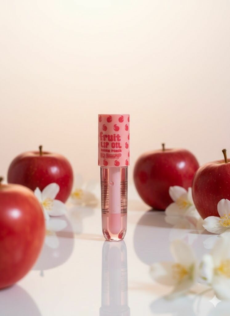 Huile pour lèvres aux fruits
