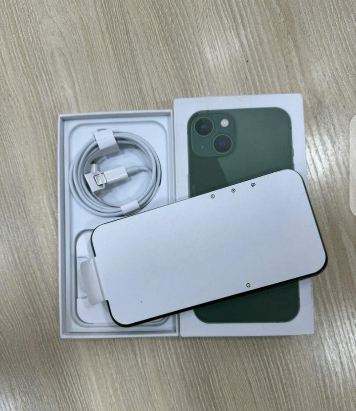 Smartphone moderne 128Go vert