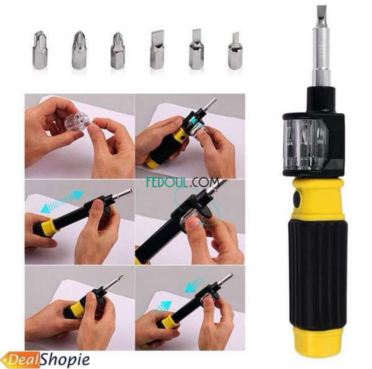 Bit 360 Tournevis 6 en 1