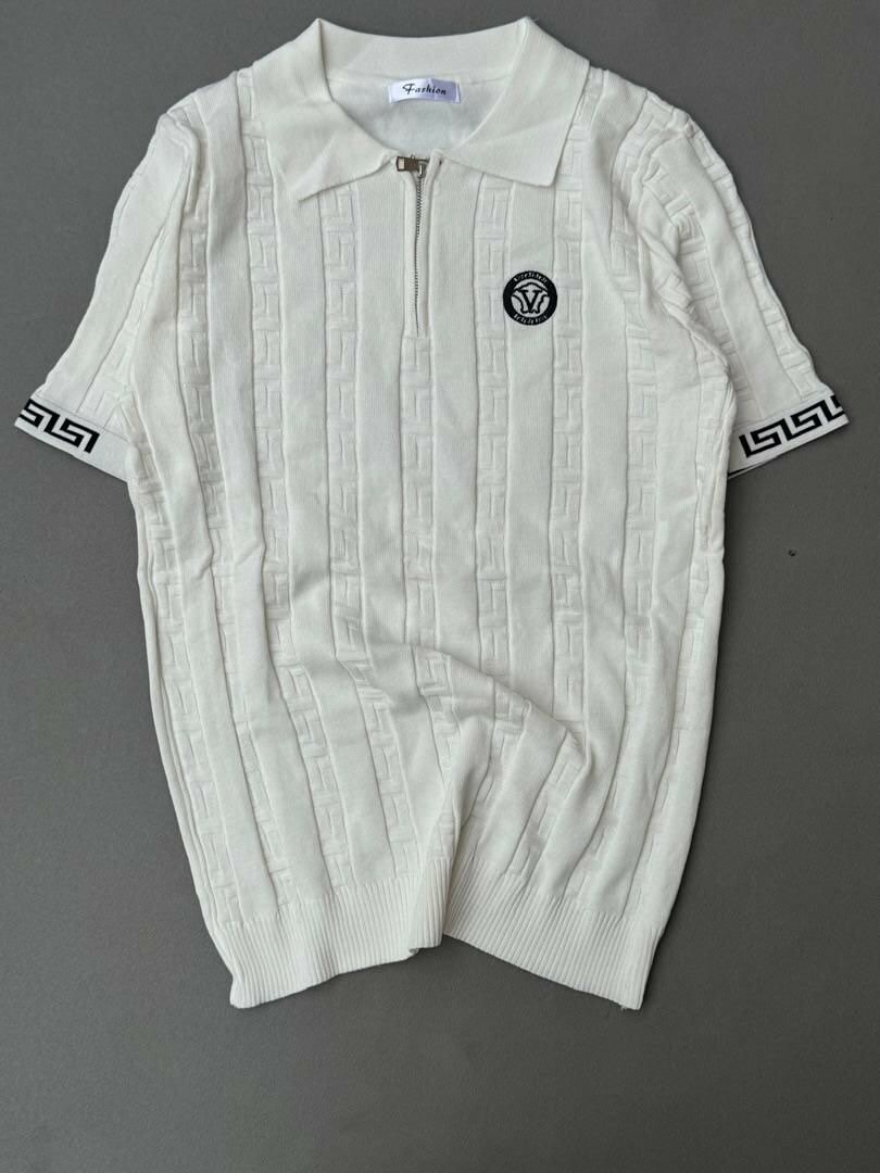 T-shirt polo en tricot élégant