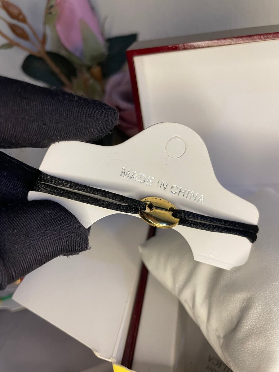 Bracelet élégant en corde noire