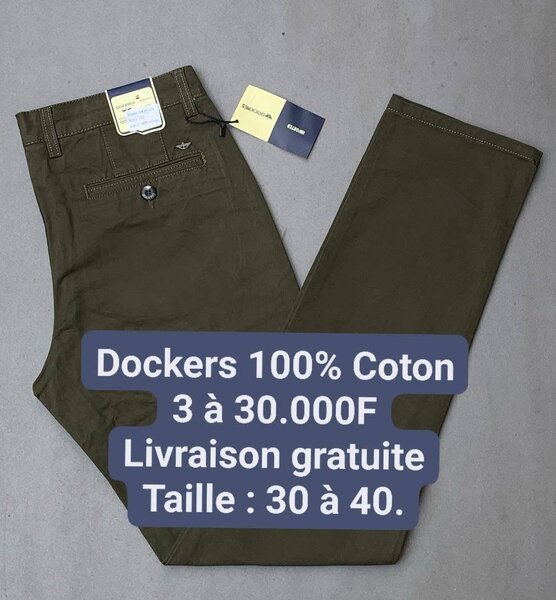 Pantalon Dockers 100% Coton