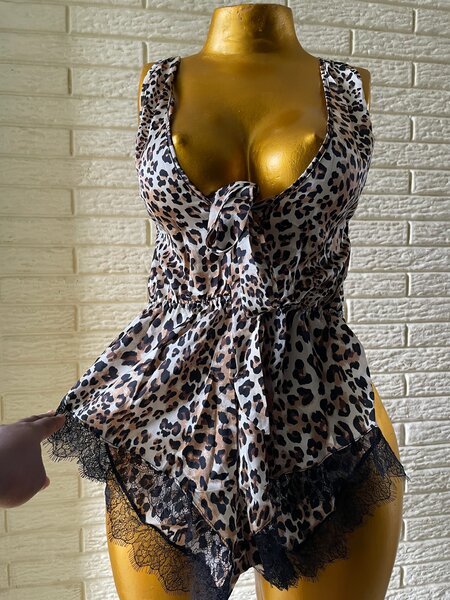 Pyjama Léopard Femme