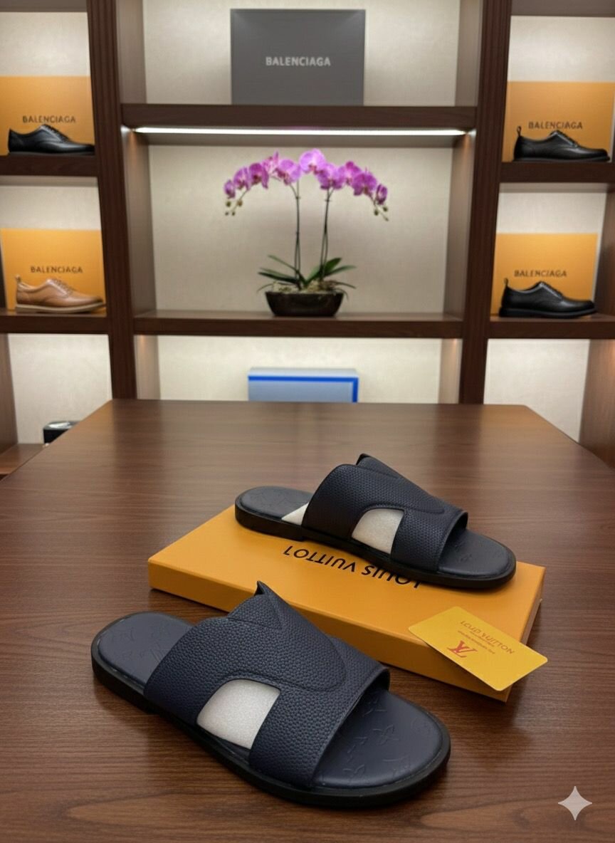 Luxueuses sandales en cuir