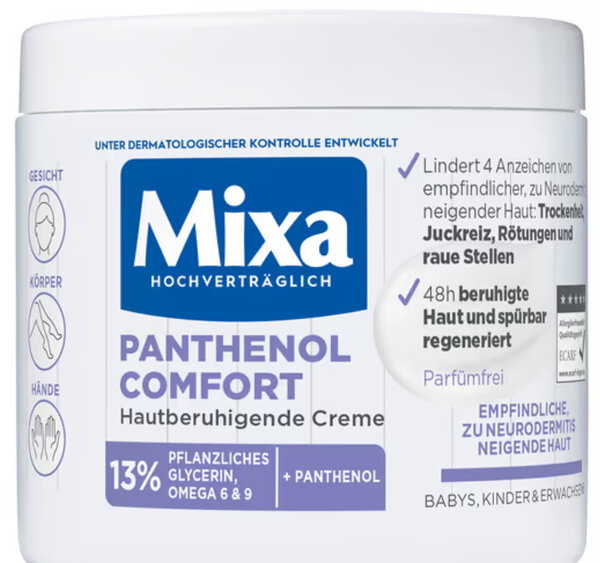 Crème Apaisante Mixa Panthénol