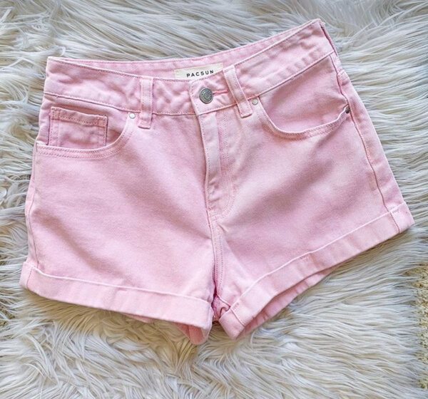 Short Hi bells rose blanc