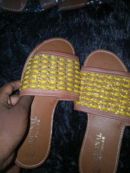 Mules perlées du Sénégal