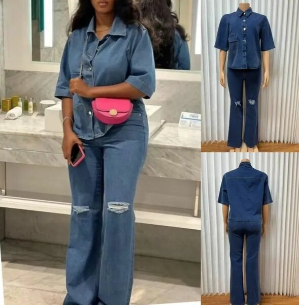 Ensemble Jean Femme Élégant