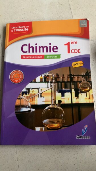Livre de chimie