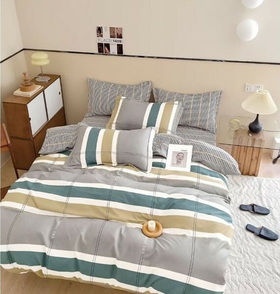 6pcs Reversible Duvet set