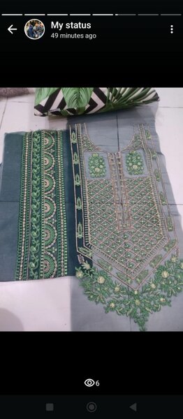 Complete patch set green and golden