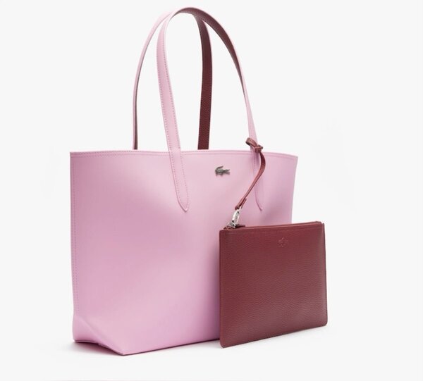 Sac à main rose Lacoste