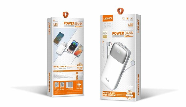 LDNIO 20000mAh Powerbank